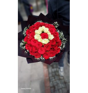 41'li Karışık Gül Buketi